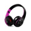 Fones de ouvido Bluetooth/sem fio Estéreo dobrável esportivo com Microfone, MP3 player e entrada para cartão SD - Image 19