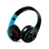 Fones de ouvido Bluetooth/sem fio Estéreo dobrável esportivo com Microfone, MP3 player e entrada para cartão SD - Image 7