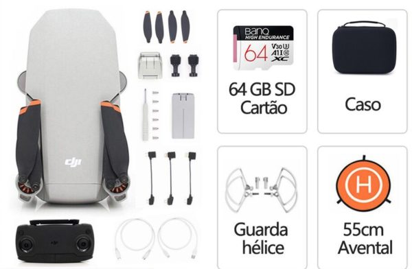 DJI Mini SE FCC Versão 2.7K Câmera Drone 4KM HD Vídeo Transmissão RC Helicopter GPS Quadcopter Original Mavic Series Drone NOVO - Image 5