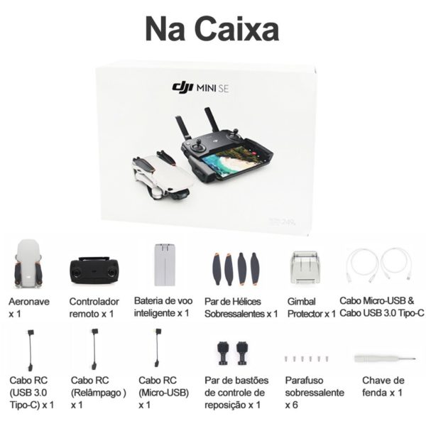 DJI Mini SE FCC Versão 2.7K Câmera Drone 4KM HD Vídeo Transmissão RC Helicopter GPS Quadcopter Original Mavic Series Drone NOVO - Image 6