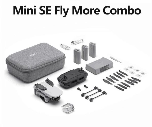 DJI Mini SE FCC Versão 2.7K Câmera Drone 4KM HD Vídeo Transmissão RC Helicopter GPS Quadcopter Original Mavic Series Drone NOVO - Image 3