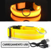Colar recarregável USB para cachorro de estimação LED brilhante e piscante  [suprimentos de segurança] - Image 3