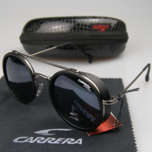 Óculos de Sol Carrera luxo Vintage UV400 fosco metal [50% OFF SÓ HOJE]