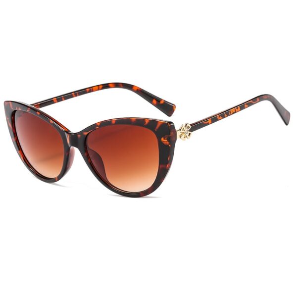 Óculos de sol luxury olho de gato feminino - Novo designer vintage passarela 2022 UV400 - Image 2
