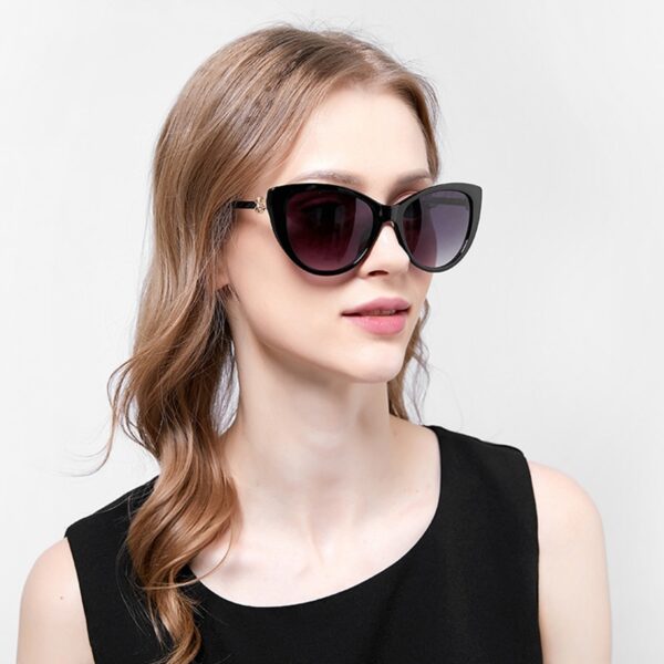 Óculos de sol luxury olho de gato feminino - Novo designer vintage passarela 2022 UV400 - Image 8