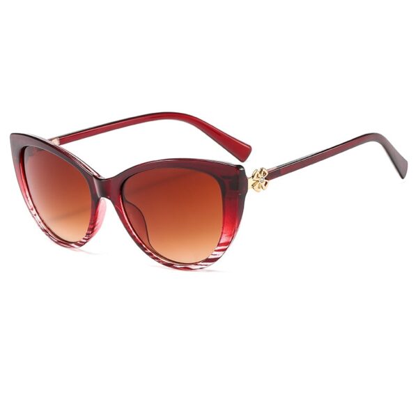 Óculos de sol luxury olho de gato feminino - Novo designer vintage passarela 2022 UV400 - Image 11