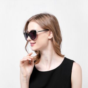 Óculos de sol luxury olho de gato feminino - Novo designer vintage passarela 2022 UV400