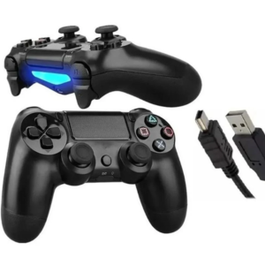 Controle Ps4 Sem Fio Joystick Resistente DoubleShock PRETO