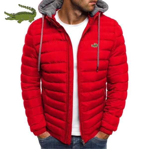 Jaqueta unissex com Capuz Grosso e Casual. Feito de algodão de qualidade, quente, resistente ao vento e ideal para atividades ao ar livre. - Image 11