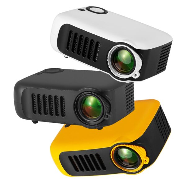 IMPERDÍVEL - MINI Projetor e TV BOX Portátil 3D LED ideal para Jogos, imagem 4K Via HD Port Smart - Image 2